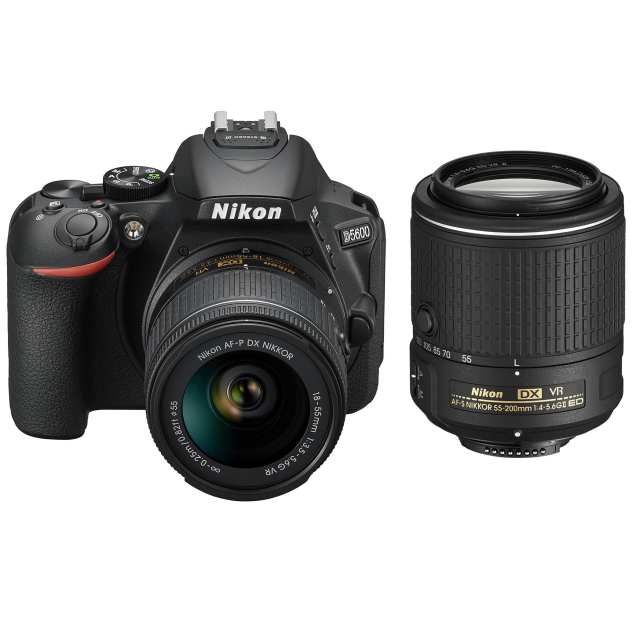 Nikon D5600 + 18-55 AF-P VR + 55-200 mm VR II